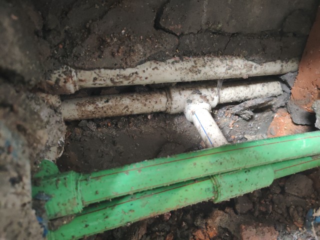 滕州市消防水管漏水检测维修.客厅漏水检测维修